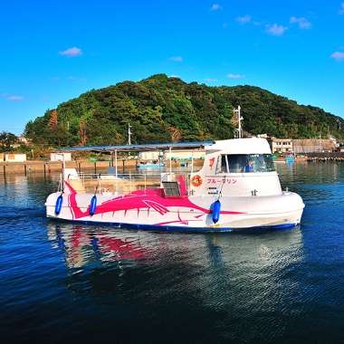 Underwater sightseeing boat Blue Marin